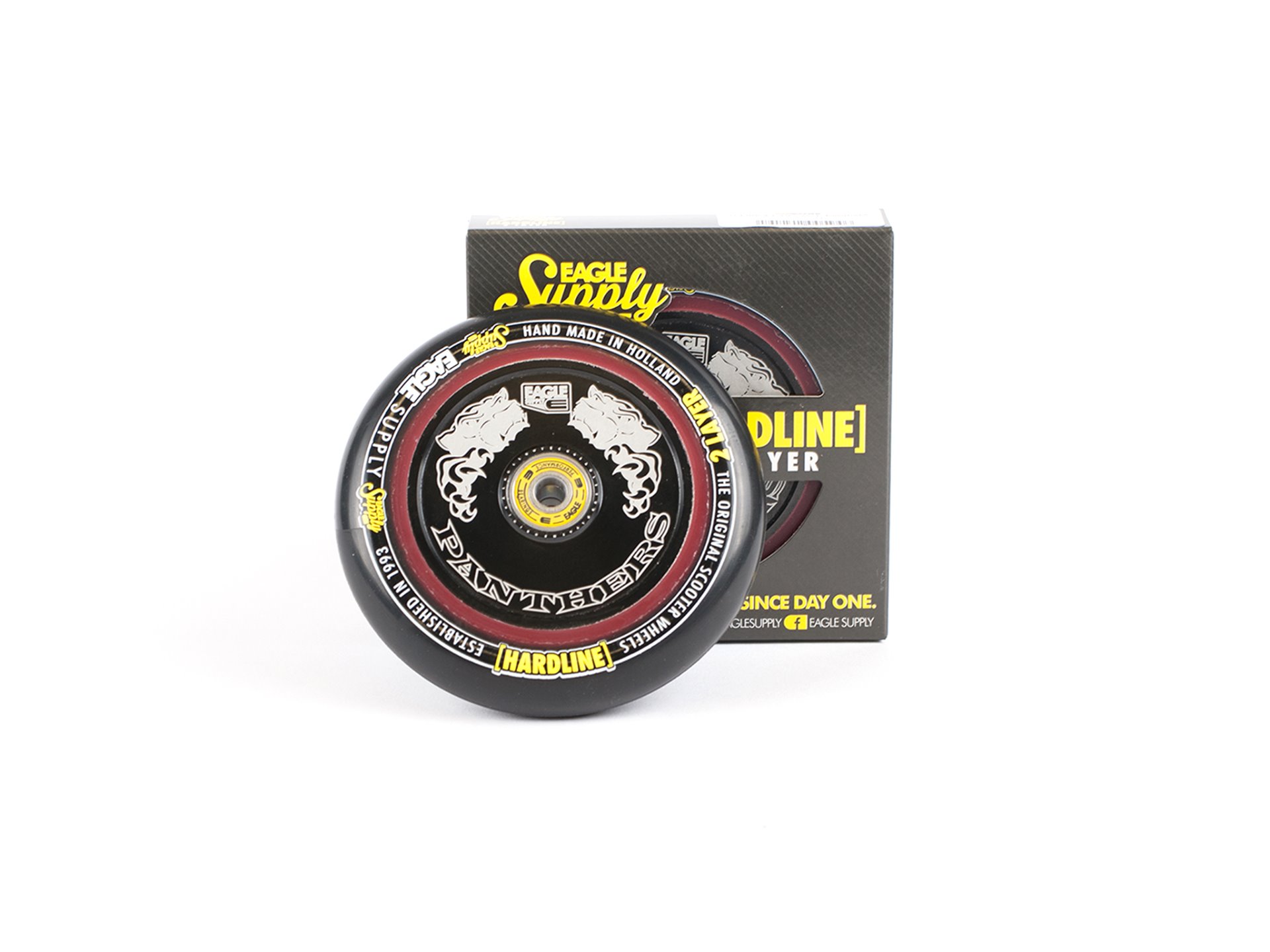 Eagle Supply Hard line 1 Layer Black / X6 Core Panthers Scooter Wheel