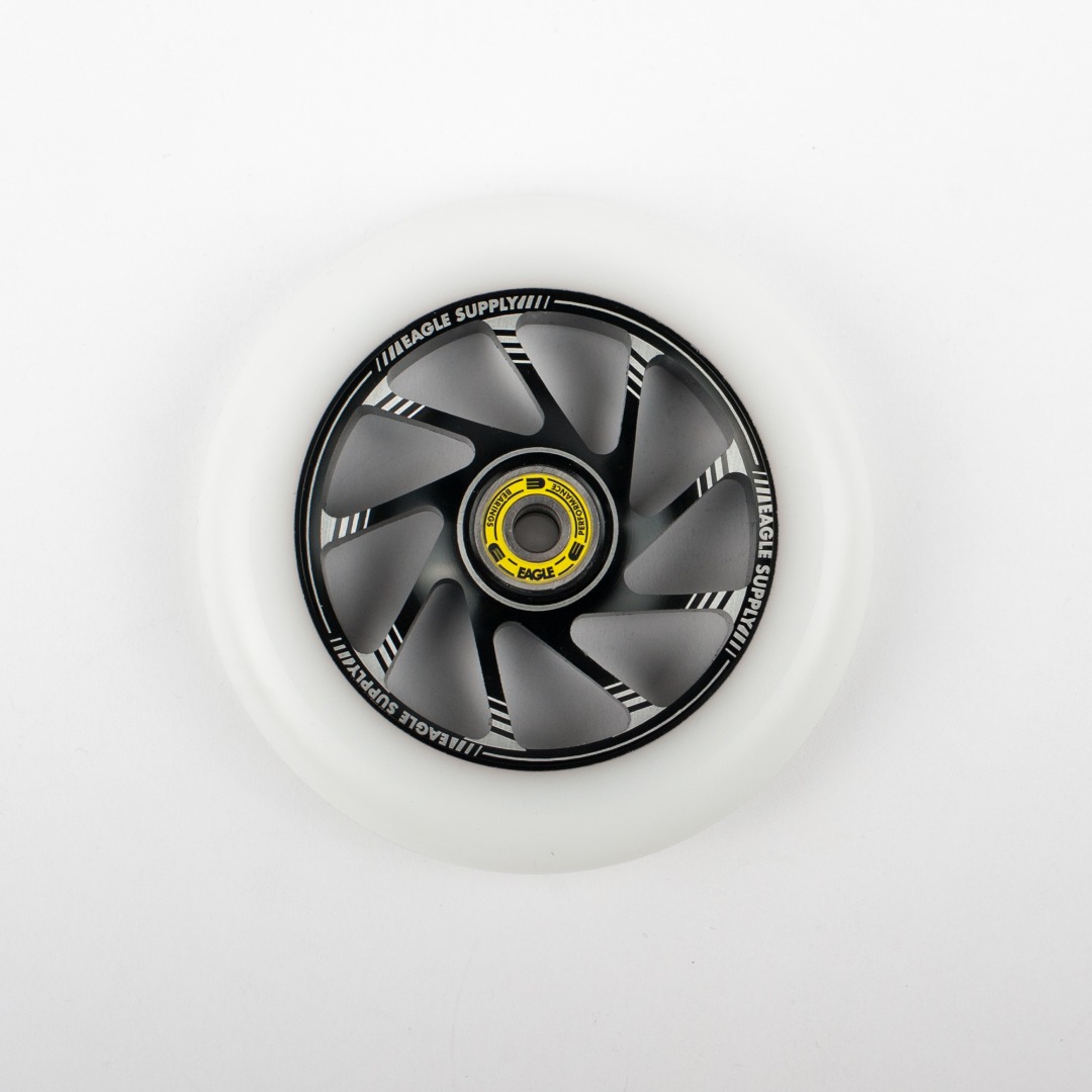 Scooter wheel 120mm x 24mm TEAM Core Black / White Standard Line